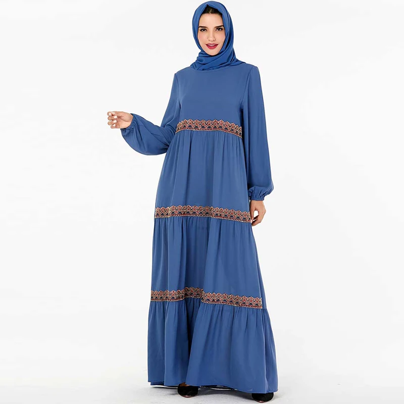 

Kaftan Dubai Abaya Turkey Muslim Dress Abayas For Women Turkish Islamic Clothing Caftan Marocain Robe Islam Hijab Dress Djelaba