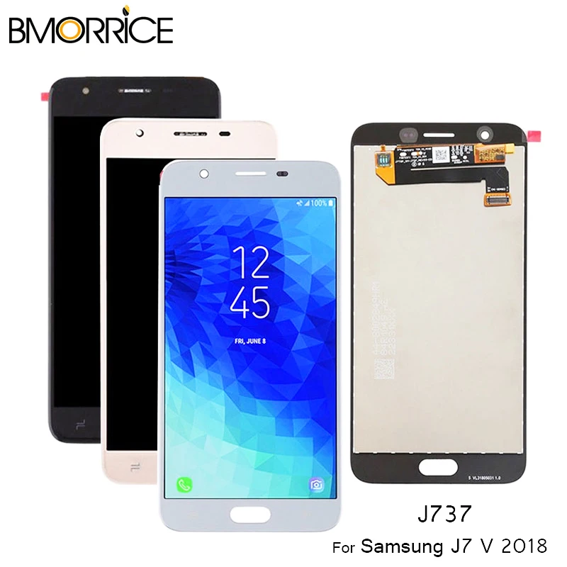 ЖК-дисплей для samsung Galaxy J7 2018 J737 LTE-A J737P сенсорный экран дигитайзер сборка Замена