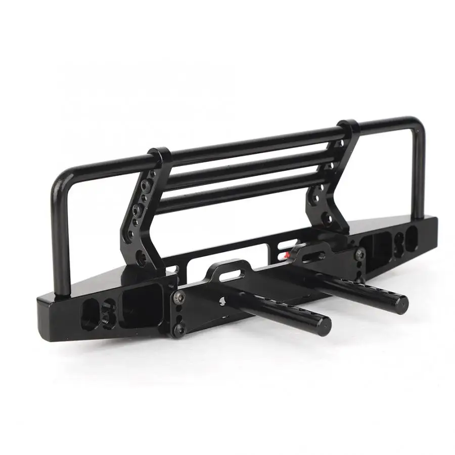 

Hot Adjustable Metal RC Front Bumper with LED Light Fit for TRX4 SCX10 90046 1/10 RC Model Car Spare Parts RC Parts Bumper