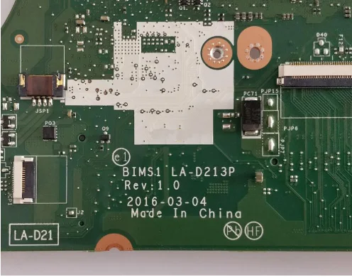 Kefu LA-D213P материнская плата для Lenovo ThinkPad S5 E560P материнская плата I5-6300HQ Процессор GT960M-2GB протестированный