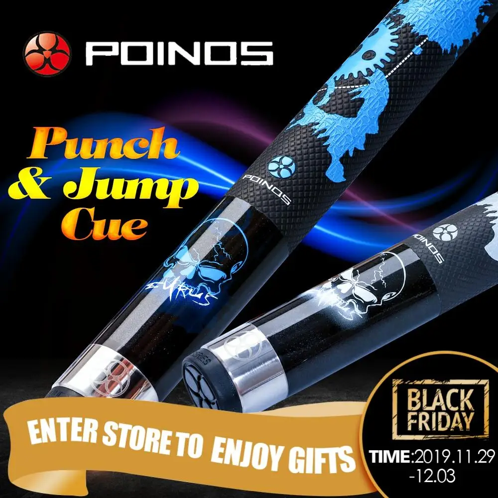 

Cheap Price POINOS KL Break Punch & Jump Cue Billiard 13mm Tip 147cm Length 2 Colors Billar Stick Kit Cue wIth Many Gifts 2019