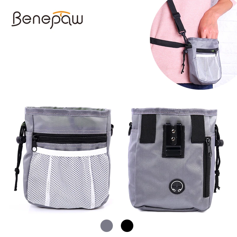 Сумка для собак Benepaw со встроенным диспенсером мешков Handsfree тренировочный