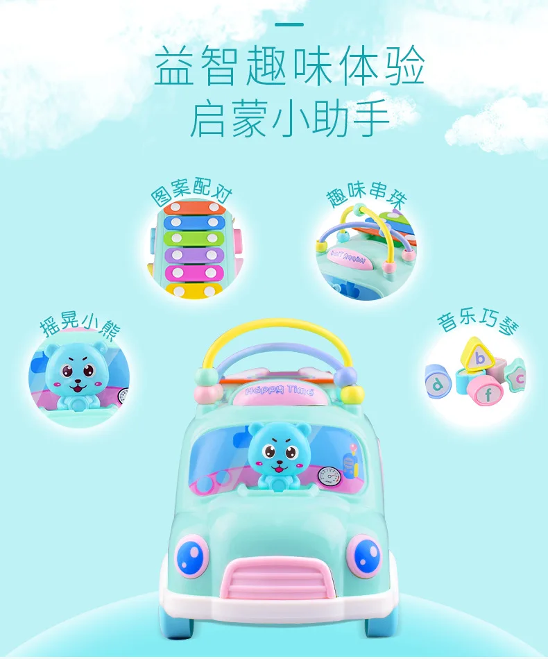 Educativos para 0 Rinquedos para Bebe Brinquedos Musicais Meses Bebê Crianças Ônibus Escolar Carro Menina Menino Oyuncak 12 13 24 8 High Quality Brinquedos e hobbies