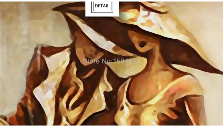 Papel de parede foto 3d estéreo figura