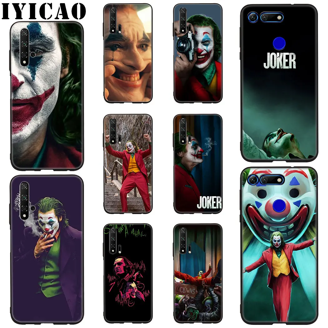 

joker movie Joaquin Phoenix Silicone Soft Case for Honor View 20 8C 8X 8 9 10 Lite 6A 7C 7X 7A 9X 20 Pro Note 10 Case
