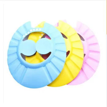 

Adjustable Earmuff Shampoo Cap Baby Bath Waterproof Shower Cap Children Earmuff Thick Bath Shower Cap Baby Eye Protection M4