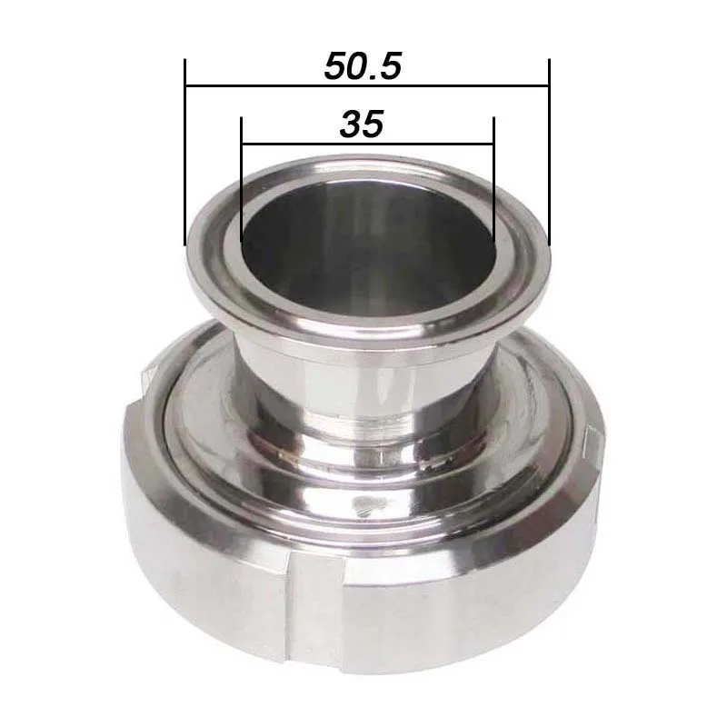 1 5 дюйма тройной зажим Клевер процесс просмотра смотровое стекло нержавеющая