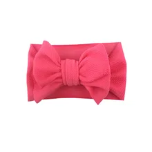 Стиль Европа и Америка Мода мягкий супер эластичный детский головной убор Универсальный Бант Детская лента для волос девочки головной убор