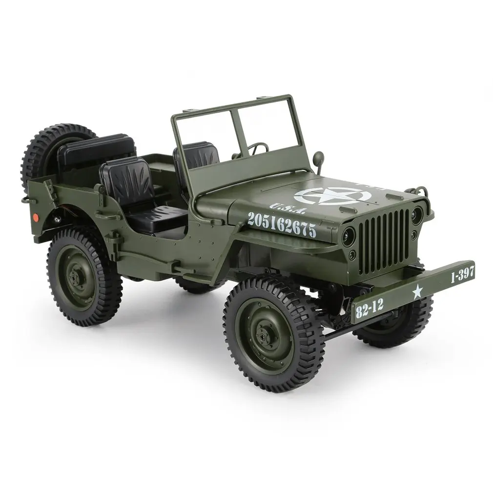 C606 1:10 RC Автомобиль 2,4G 4WD трансформируемый пульт дистанционного управления свет джип четыре колеса внедорожный военный альпинистский автомобиль подарок игрушка для ребенка