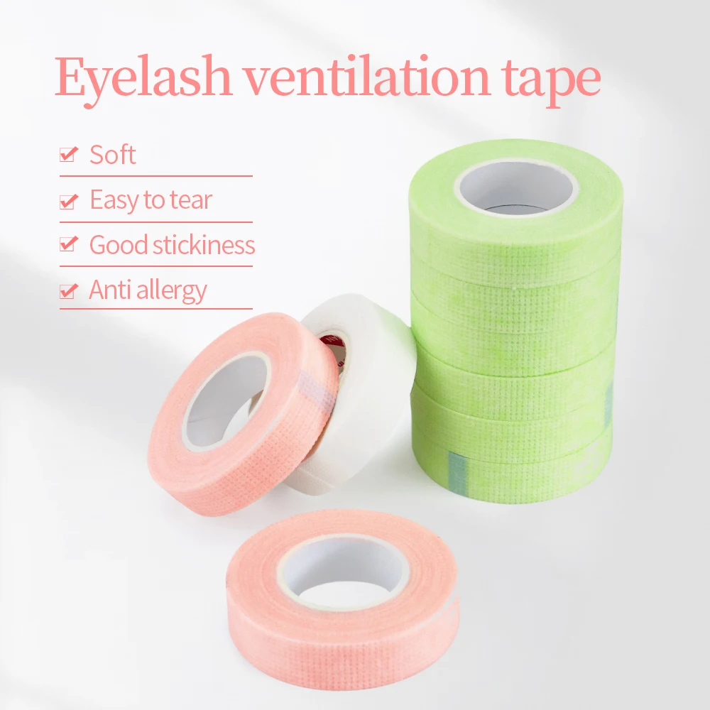 

Adhesive Tape Eyelash Extension Lint Breathable Non-woven Cloth Medical Paper Tape For False Lashes Patch Makeup Tools