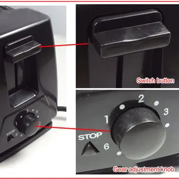 

1 Pcs 4 Slices Home Toaster Multi-Function Breakfast Machine Toaster Toast Sandwich Toaster Equipment