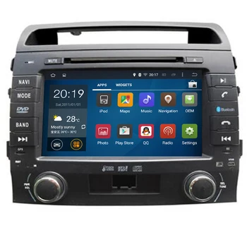 

8''2Din TDA7851 Android 9.0 RAM4G PX5 Car DVD Radio Player multimedia GPS Navigation for Toyota Land Cruiser LC200 Audio Stereo