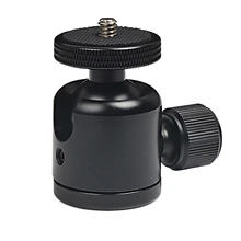 K25 360 Поворотная мини шаровая Головка штатива 1/4 дюймов винт кронштейн для камеры совместимый с sony Nikon Dslr камера штатив