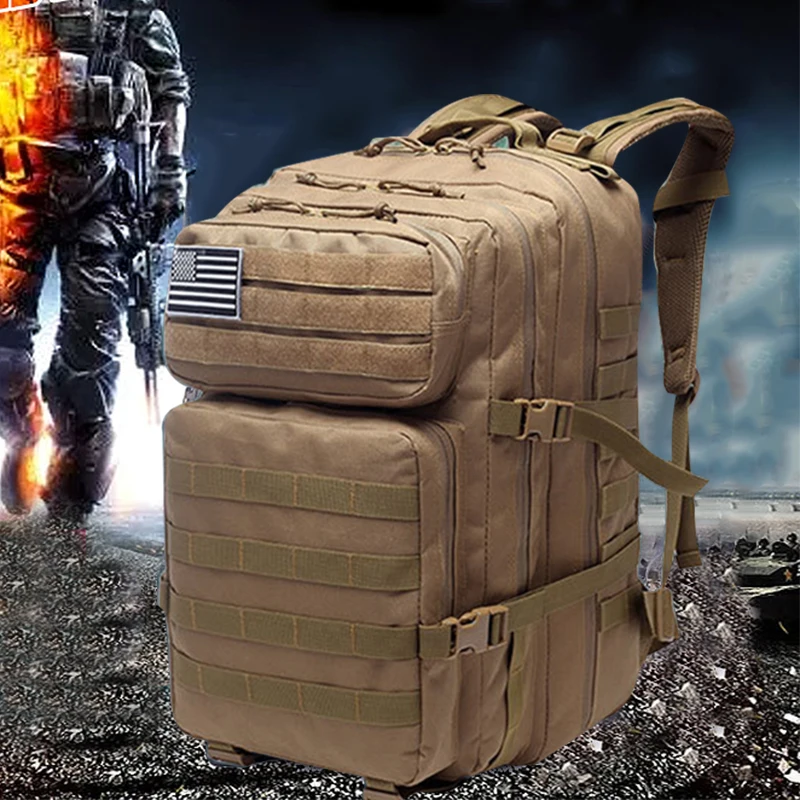 

Field Survival Camping Bag Picnic Tactical Military Backpack Mountaineering Backpack Durable Practical Backpack