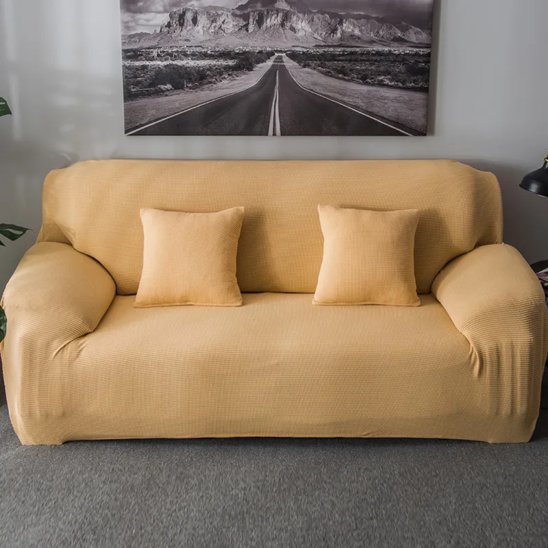 Покрывала для дивана стрейч протектор мебели полиэстер Loveseat крышка M l XL XXL XXXL XXXXL 1/2/3/4-seater крышка кресла для Гостиная - Цвет: sofa 07