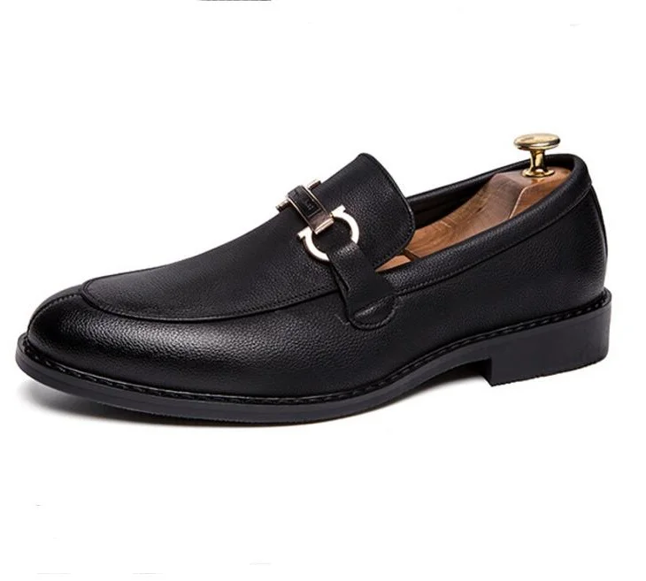 Мужские модельные туфли не галстуком-бабочкой обувь в деловом стиле свадебные туфли черные туфли английские остроконечные торжественное платье; Дизайнерская обувь для вечеринок V58 - Цвет: black1