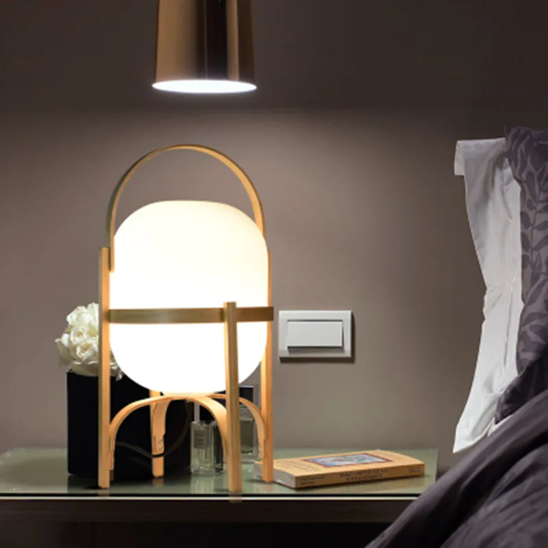 

Wood Art Modern Simple Led Desk Lamp Living Room Study Bedroom Bedside Lamp Home Deco Table Lamp Student Dormitory Light Fixture