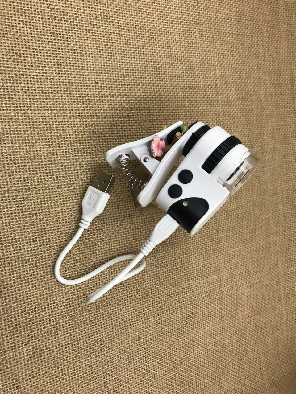 

High Magnification 50x 60x USB Charge Jewelry Identify Tool Lighted Magnifier Jewel Handheld Magnifying Glass with Led UV Lights