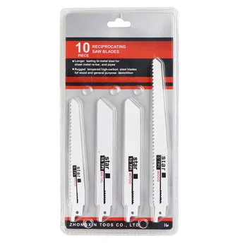 

10PCS Reciprocating Saw Blade Set Saber Saw Blade Curve Saw Blade
