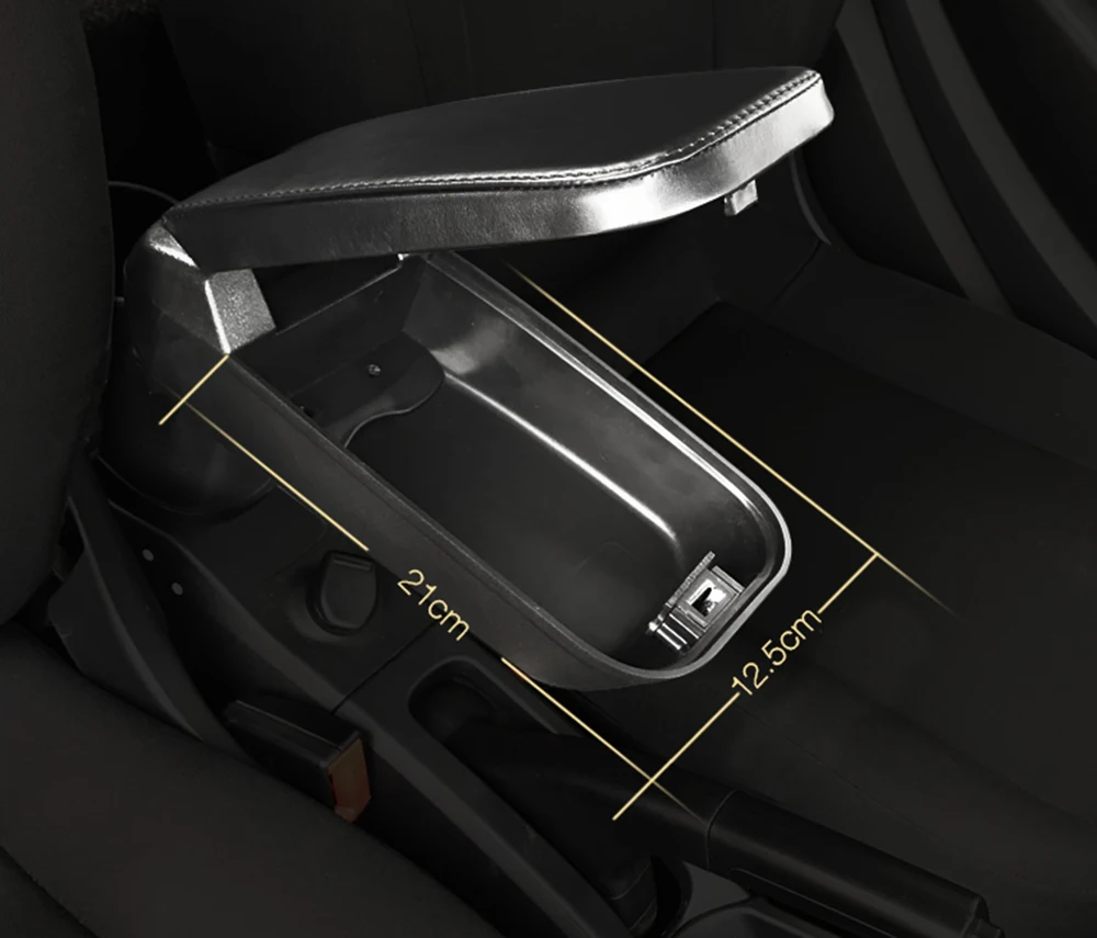 Автомобильный кожаный подлокотник для хранения Контейнер держатель чашки для нового Smart 453 fortwo forfour автомобильные аксессуары