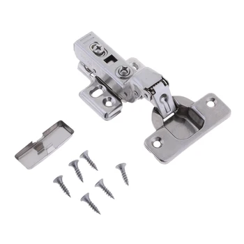 

Durable Yacht Door Cabinet Cupboard Hydraulic Hinge Soft Close Inset Hinge Kitchen Wardrobe 304 Stainless Steel