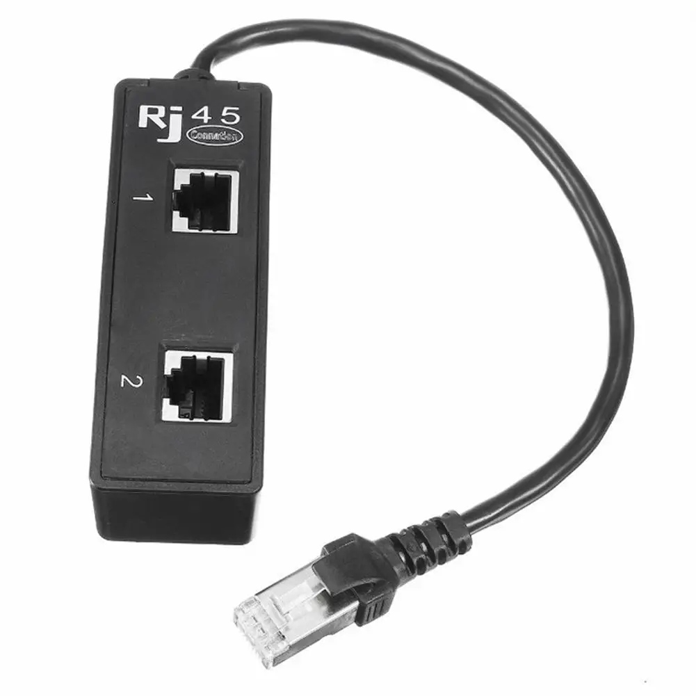 Разветвитель Кабеля Ethernet RJ45 1 штекер-4 гнезда для локальной сети 4 порта Сетевой