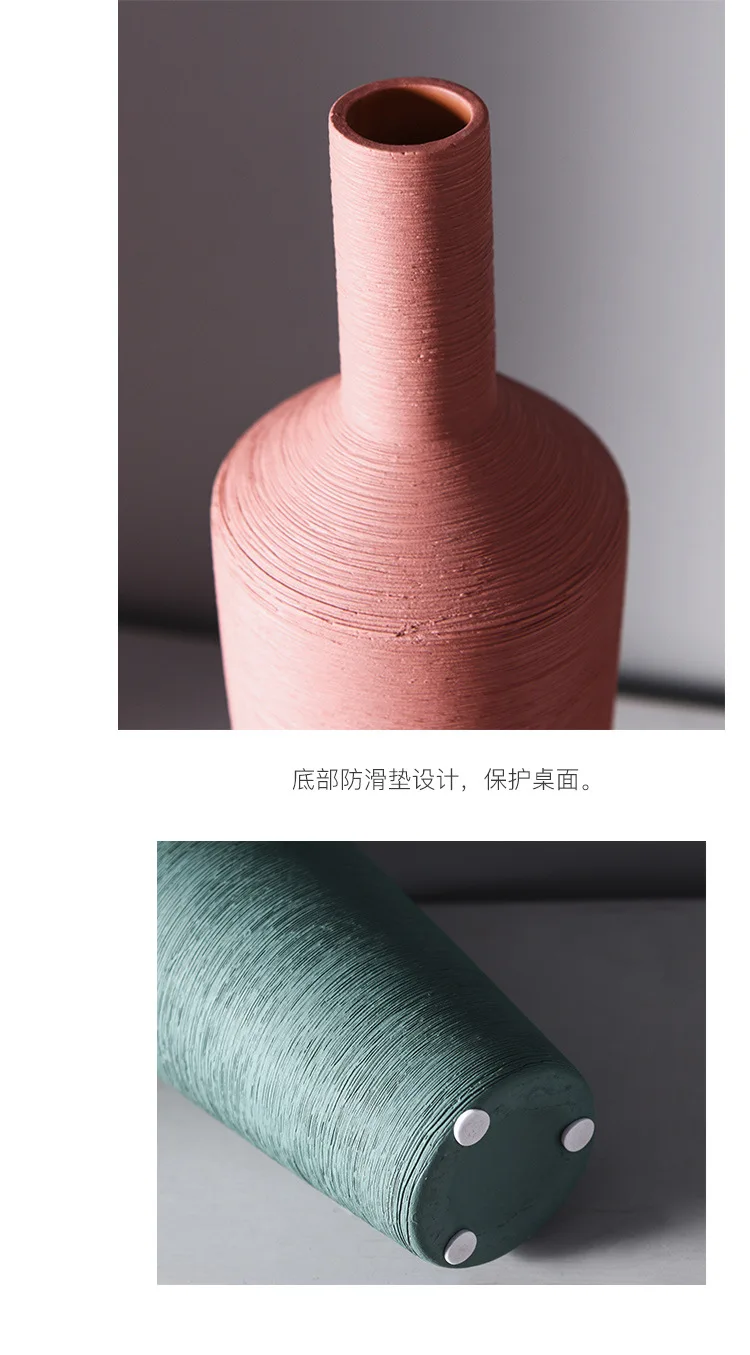 Europe Ceramic Vase Modern Fashion Decorative Ceramic Flower Vase For Homes Porcelain Vases For Wedding Tabletop Vase Decor
