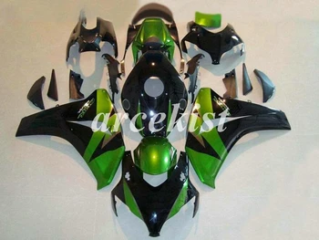 

New ABS Injection Mold Motorcycle Fairings Kit Fit For Honda CBR1000RR 08 09 10 11 2008 - 2011 body set Green Black