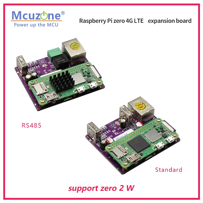 Zero Cat1 4g Lte e 100mbps Ethernet Placa de Expansão para Raspberry pi Zero w h Zero2 w Usb Hub Esim Quadro demonstração - Imagem 3