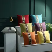 Nordic Cotton Linen Pillow Simple Modern Thickened Living Room Sofa Decoration Pillow Removable and Washable bench cushion 1