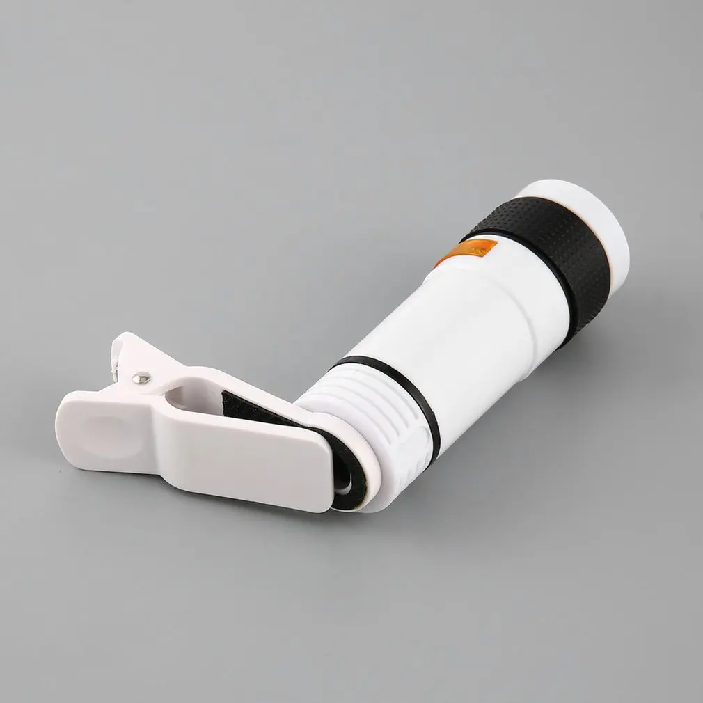 Mobile Phone Camera Lens 12X Zoom Telephoto Lens External Telescope With Universal Clip for Smartphone Dropshipping