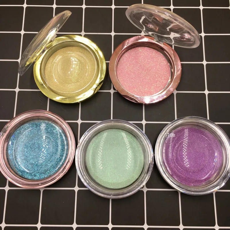 Пустые ресницы чехол с лотком 10 шт./лот пластиковые круглые посылка коробка |