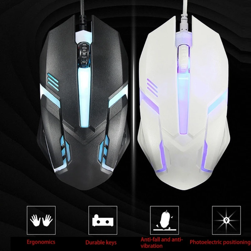 BB 4D Vibration Gaming Mouse SM35 SoundReactive Haptic Sensor Unique FPS Gaming Experience