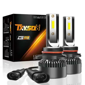 

2PCS Car LED Headlights H1H4H7 H8 H9 H11 9005 9006 9012 100W15000LM 6000K Auto Car Driving Bulbs Accessories