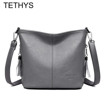 

TETHYS Soft Leather Crossbody Bags for Women Luxury Hand Bags Women Bags Designer High Quality Women Messenger Bag Shoulder Bag