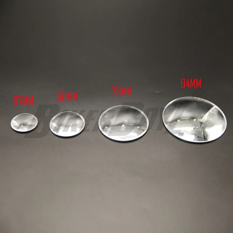 

360 Degree Universal Blind Spot Mirror 4pcs Frameless Ultra Thin Wide Angle Round Convex Rear View Mirror For Car Truck