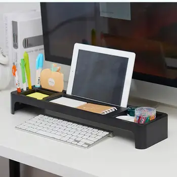

18 Shelf Desktop Storage Rack Office Table Desk Organizer Holder Keyboard Drawer Rack