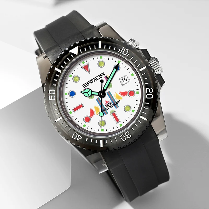 

SANDA Brand Sport Men Ladies Watches Fashion Casual Quartz Watch Men Calendar Luminous Luxury Wristwatch Relogio Masculino