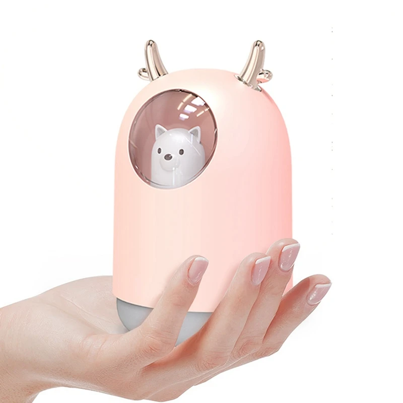 Hot 300ml Silent Ultrasonic Air Humidifier Aroma Essential Oil Diffuser for Home Car USB Fogger with 7-color LED Night Lamp