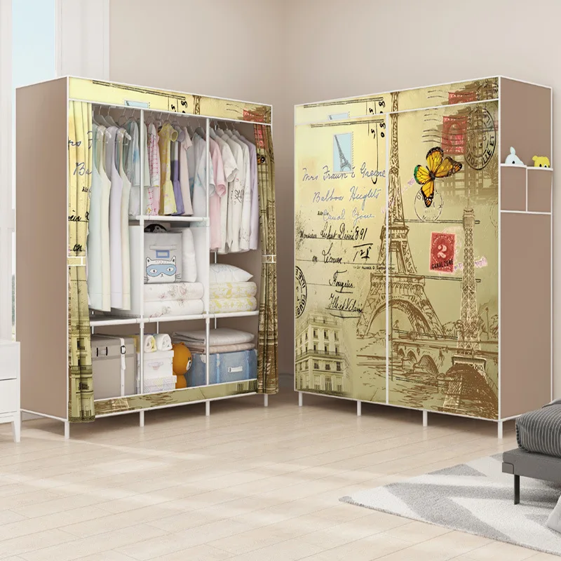 Express delivery Free shipping DIY Non-woven Folding Portable Wardrobe Bedroom Furniture Bedroom Storage Cabinet Express delivery Free shipping DIY Non-woven Folding Portable Wardrobe Bedroom Furniture Bedroom Storage Cabinet