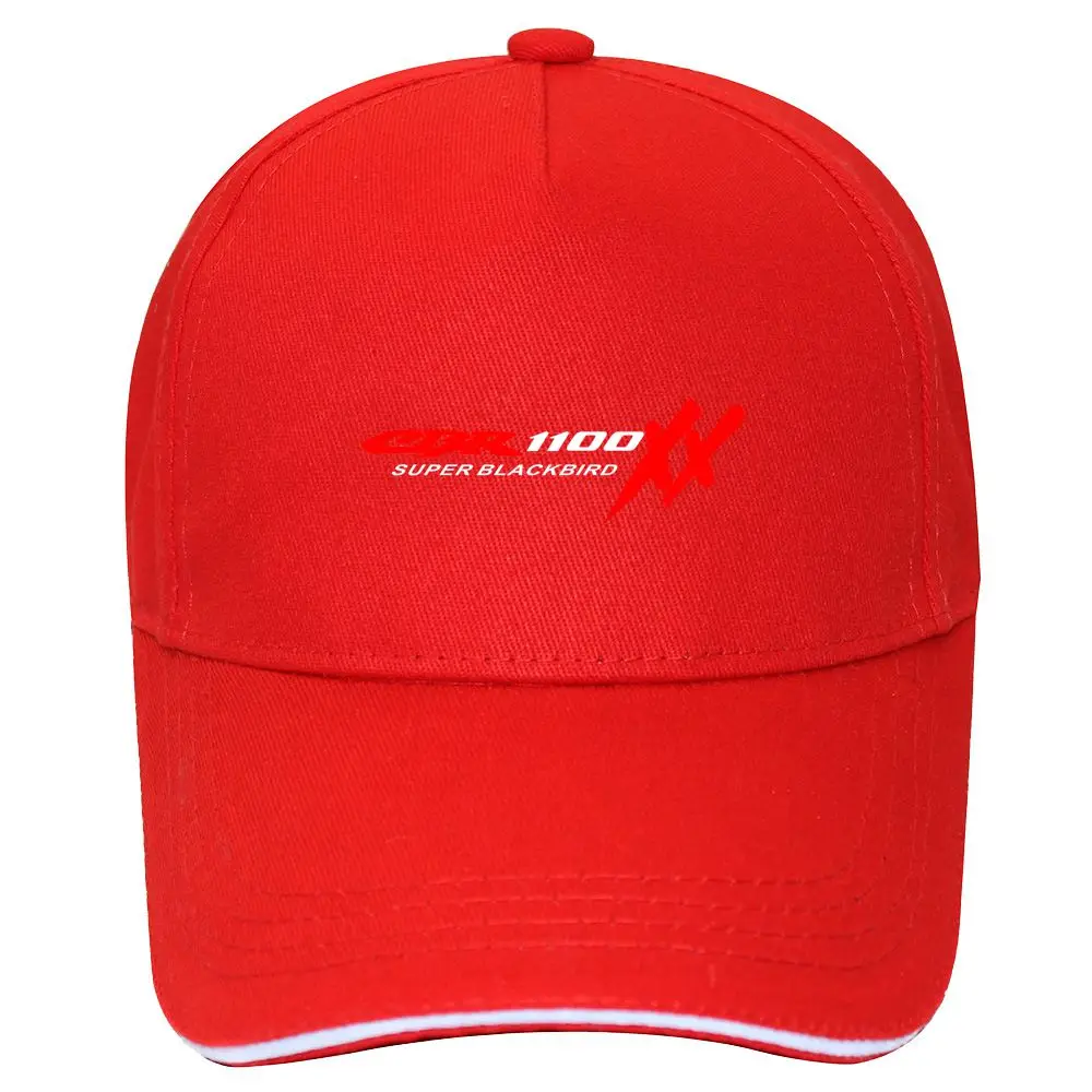 Топ CBR 1100 супер черный Дрозд XX оберточная Стеклопластиковая Snapback мотоциклы черные мужские Хип Хоп Кепка с регулировкой размера шляпы - Цвет: Красный