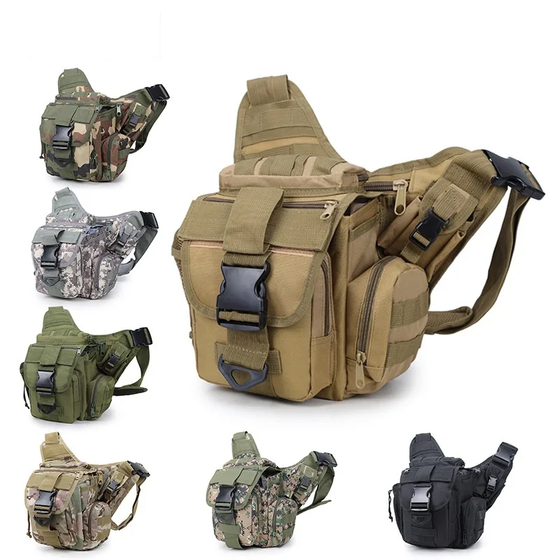 2020 Military Tactical Saddle Bag Men Outdoor Oneshoulder Bag For