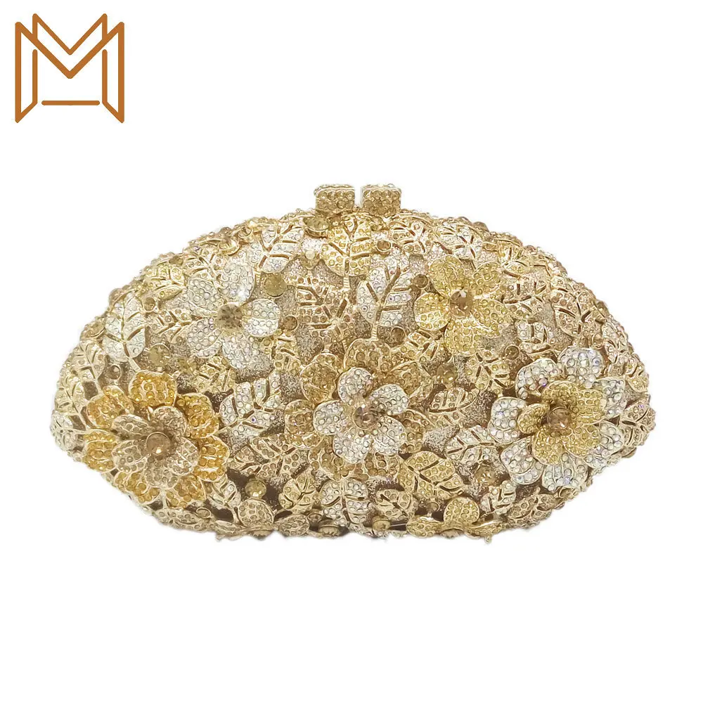 

Metal Diamond Woman Package Shell Flowers Package Dinner Package Rhinestone Hand Package Chain Package