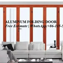 Алюминиевые двустворчатые двери теплового пробоя звукоизоляционный алюминиевый дизайн дверей с порошковым покрытием, двустворчатые двери, наружные двери патио