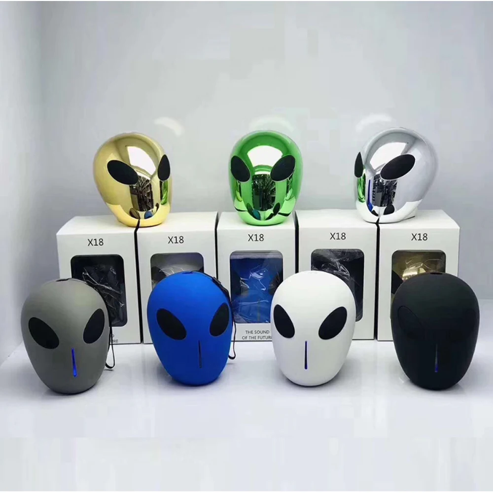 Высококачественный беспроводной Bluetooth динамик ET Alien Shaped усилитель громкости 360