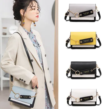 

Crossbody purse mini small square bag female messenger envelope phone wallet shoulder bags Cute student New Korean version PU