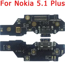 Original USB Charging Board For Nokia 5.1 Plus cha