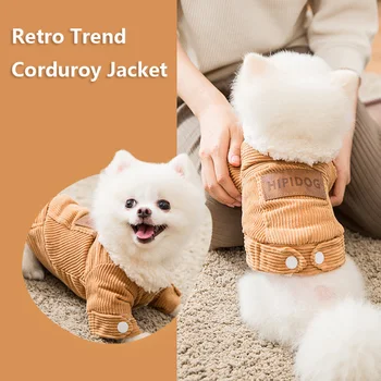 

Cute Dog Lamb velvet Cotton Coat Pet Dog Winter Warm Coat Fleece Jackets for Small Dog Bichon Puppy Chihuahua Christmas Clothing