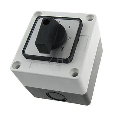 

LW28-20/2 0-4 8 Screw Terminal 5 Positions Changeover Switch