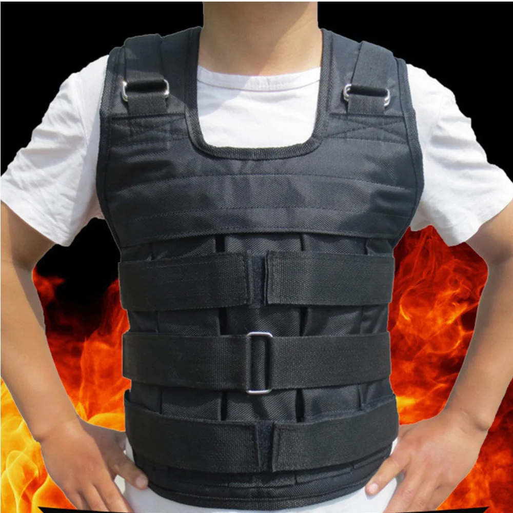 Loading Weighted Vest Jacket Load Weight Vest Exercise Boxing Training